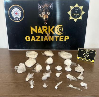 Gaziantep'te uyuşturucuya 1 tutuklama