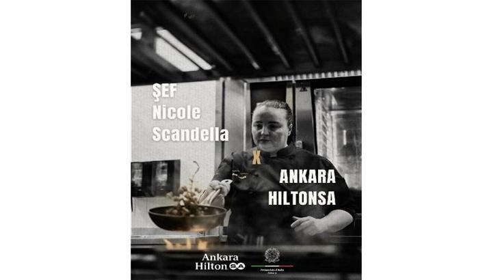 İtalyan şef Nicole Scandella, Ankara'da