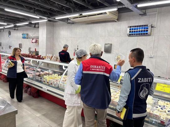 Osmaniye’de yüksek riskli gıdalara eş zamanlı denetim