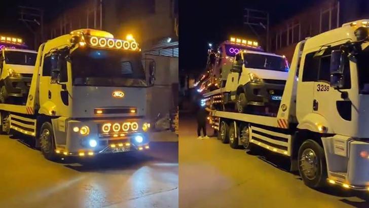 Oto kurtarıcıların üst üste dizilmesine 8 bin lira ceza