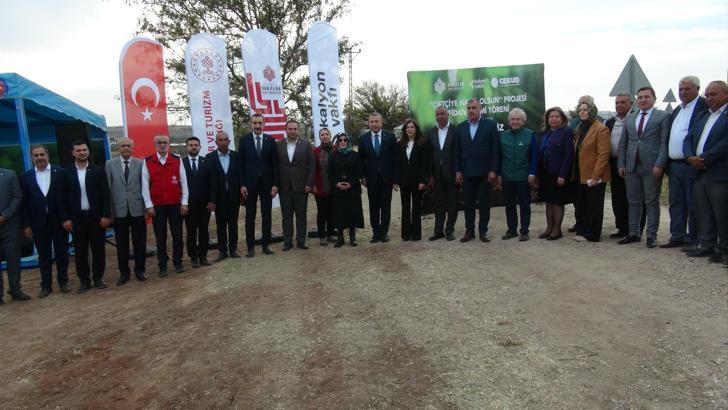 Kilis’te 10 bin fidan dikildi