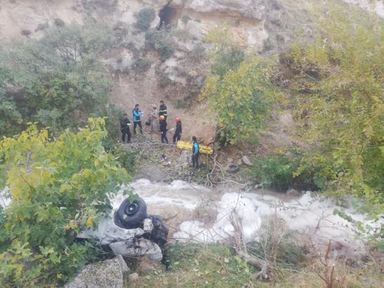 Sürücünün öldüğü kazada yaralandı, 1 gün sonra aradığı ekipler kurtardı