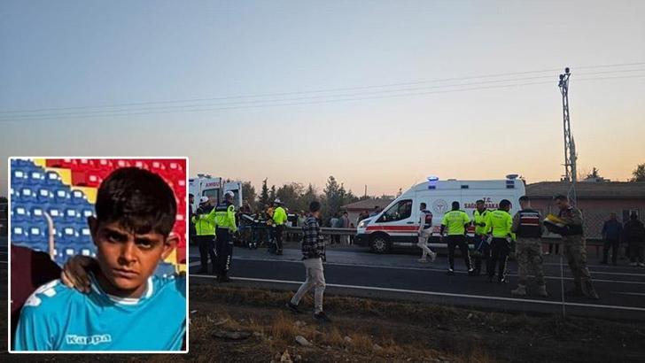 Mardin'deki kazada ölen 16 yaşındaki Serkan, toprağa verildi