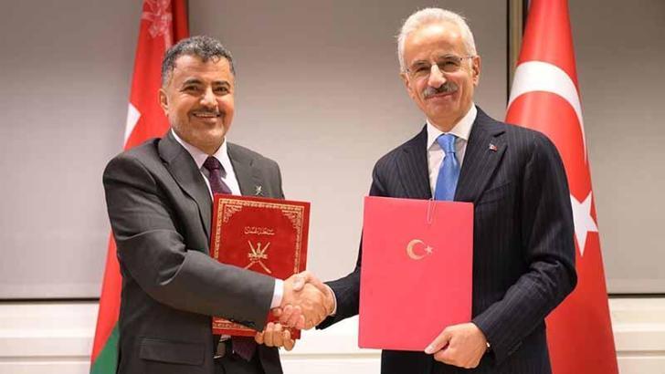 Umman’dan Avrupa'ya gidecek yüklerin Türkiye üzerinden taşınması için imzalar atıldı