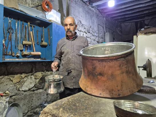 70 yıldır bakır kalaylıyor