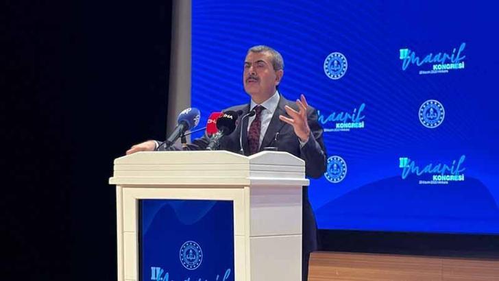 Bakan Tekin: Milli ve manevi değerlerine bağlı bir kuşak yetiştirmek durumundayız