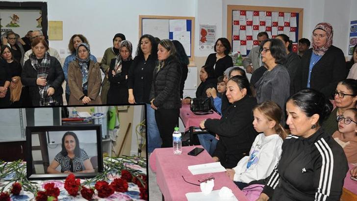 Öğretmenler Günü'nde ölen Gülşen öğretmen, görev yaptığı okulda anıldı