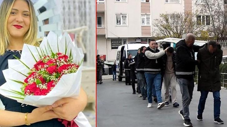 19 yaşındaki Rümeysa'nın silahlı saldırıda ölümüyle ilgili yakalanan 16 şüpheli adliyede