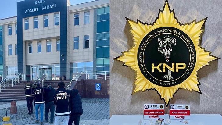 Kars'ta 'torbacı' operasyonunda 2 tutuklama
