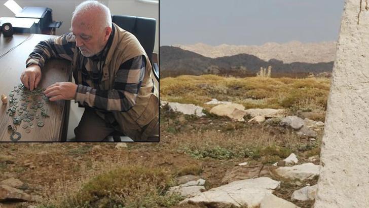 Karamanoğulları Beyliği’ni araştırırken 148 adet sikke buldu