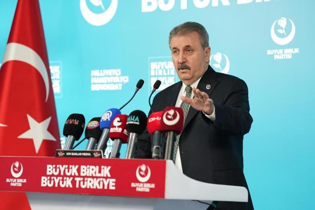 Destici: Kalıcı barış, devletin gücüyle tesis edilir