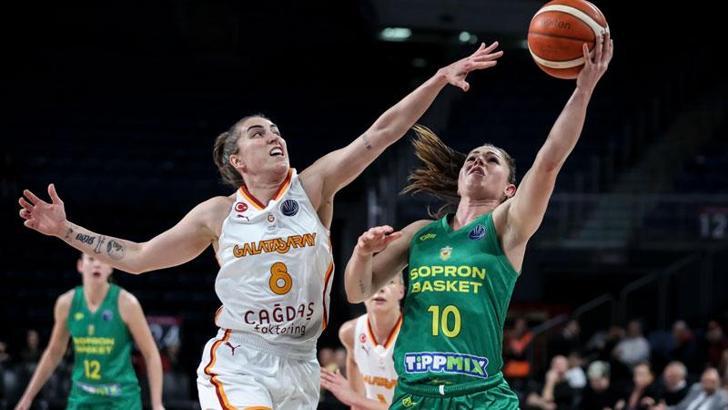 Galatasaray Çağdaş Faktoring, Kadınlar EuroLeague B Grubu’nu 6’da 6’yla kapattı