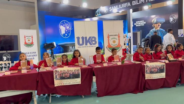 Şanlıurfa’nın küçük yazarları fuarda ilgi gördü