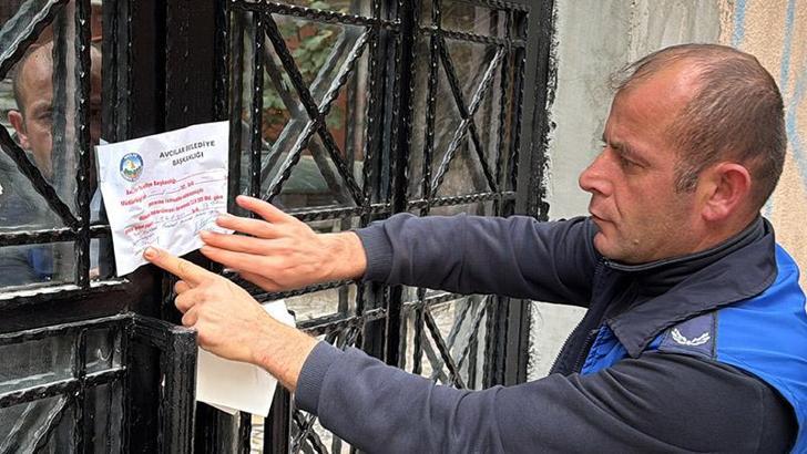 Avcılar'da ruhsatsız pasta imalathanesi mühürlendi