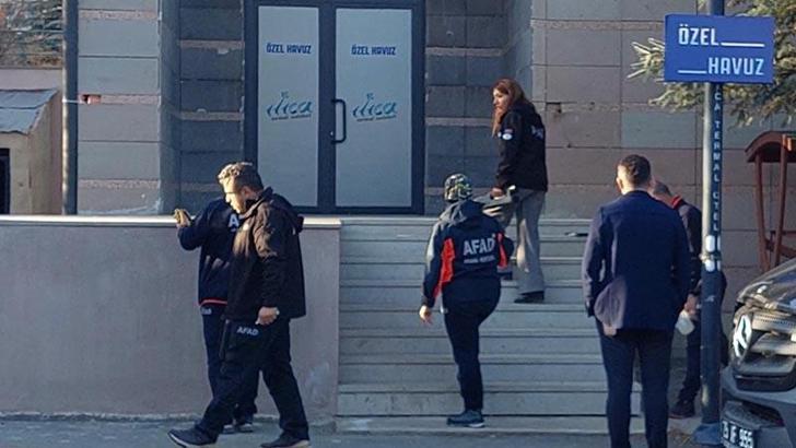 Sülfür gazı nedeniyle 1 okulda eğitime ara verildi, termal tesislerin faaliyeti durduruldu