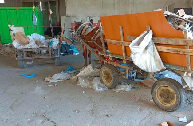 Salihli'de hırsızlık amacıyla kullanılan at arabalarına el konuldu