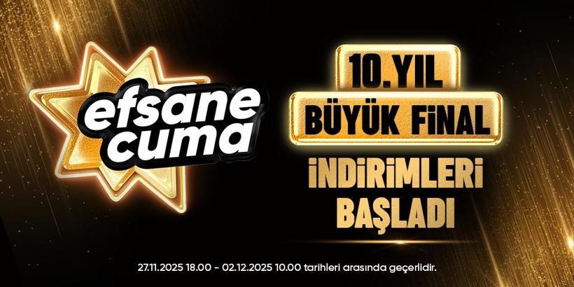 Hepsiburada’da ‘10’uncu Yıl Büyük Final İndirimleri' başladı