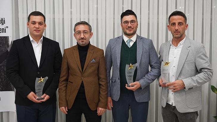 Rize'de DHA'ya 3 ödül