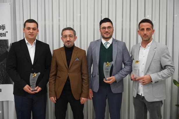 Rize'de DHA'ya 3 ödül