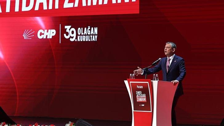 CHP 39'uncu Olağan Kurultayı başladı