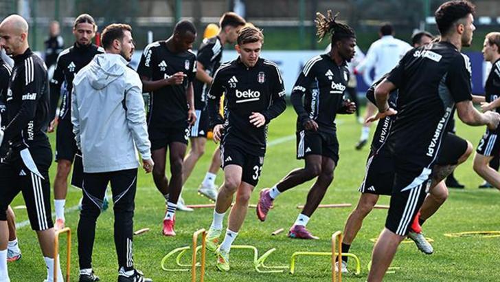 Beşiktaş, Fatih Karagümrük maçı hazırlıklarına devam etti