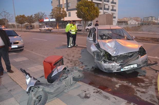 Park halindeki 3 araca çarpan alkollü sürücü, sağlık çalışanına "Beni morga götürün" dedi