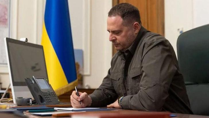 Ukrayna Devlet Başkanlığı Ofisi Başkanı Yermak, istifa etti