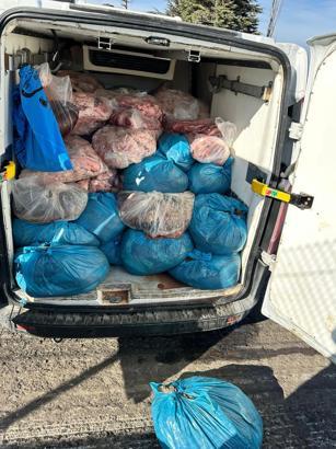 Tekirdağ'da 2 ton kaçak sakatat ele geçirildi