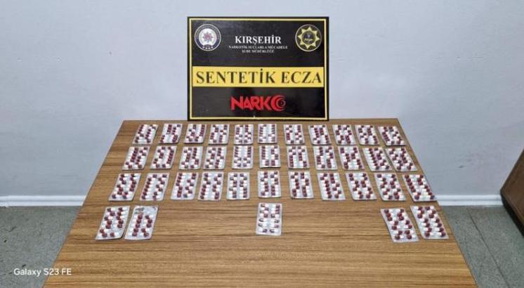 Kırşehir’de uyuşturucu ticaretine 2 gözaltı