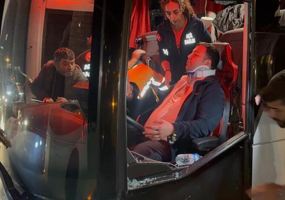 Tekirdağ'da yolcu otobüsü ile halk otobüsü çarpıştı; 9 yaralı / Ek fotoğraflar