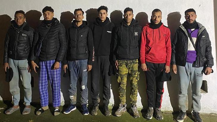 Edirne’de 9 kaçak göçmen yakalandı