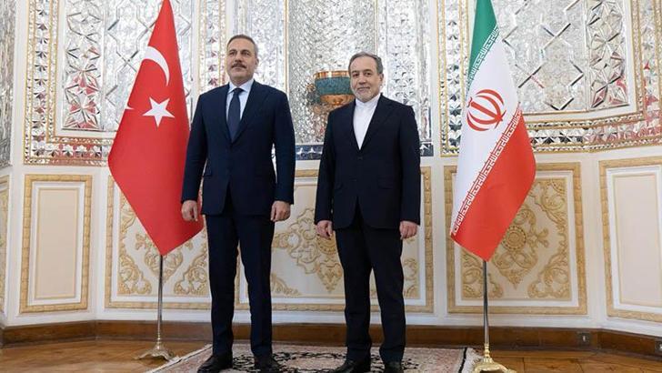 Dışişleri Bakanı Fidan, İran Dışişleri Bakanı Arakçi ile görüştü