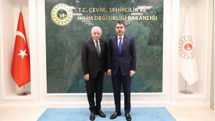 MHP’li Adan, Bakan Kurum’u ziyaret etti