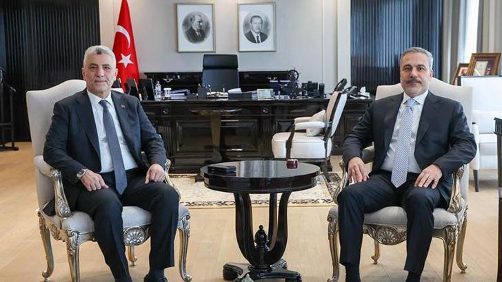 Bakanlar Fidan ve Bolat, bir araya geldi