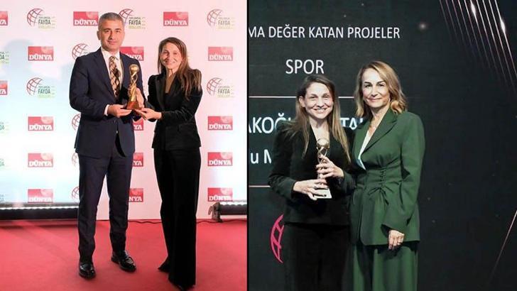 Çolakoğlu Metalurji Spor Kulübü başarılarını ödülle taçlandırdı