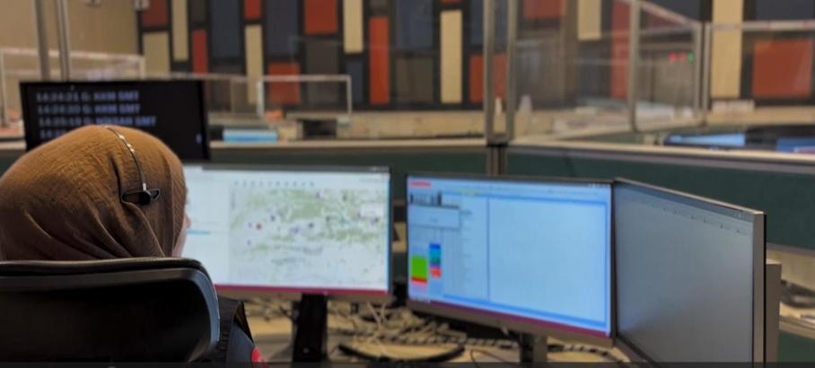 Boğazına cisim kaçan bebeğin hayatını 112 sağlık personeli kurtardı