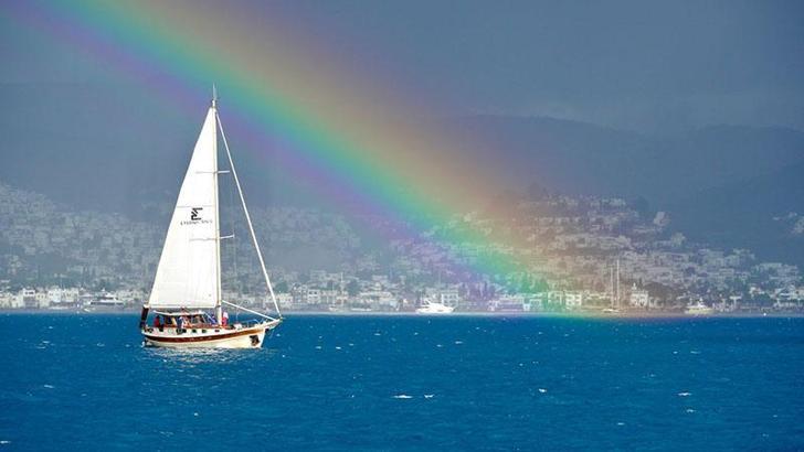 10’uncu yılda tırhandil rüzgarı Bodrum’da esti