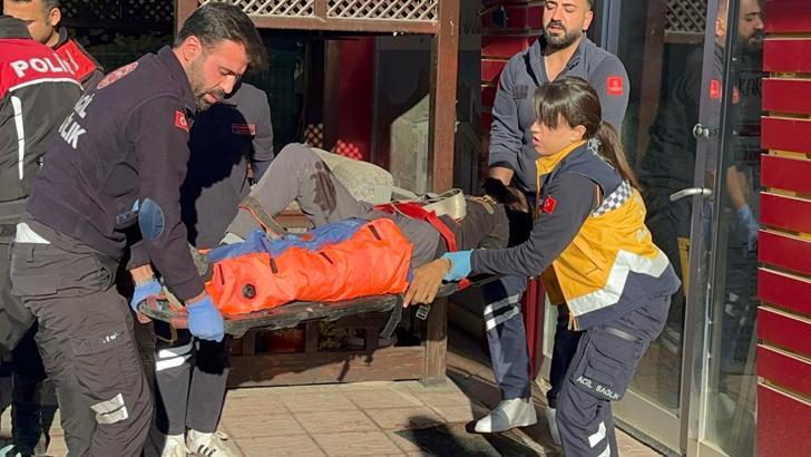 Veterineri tabanca ile vurup, kaçtılar