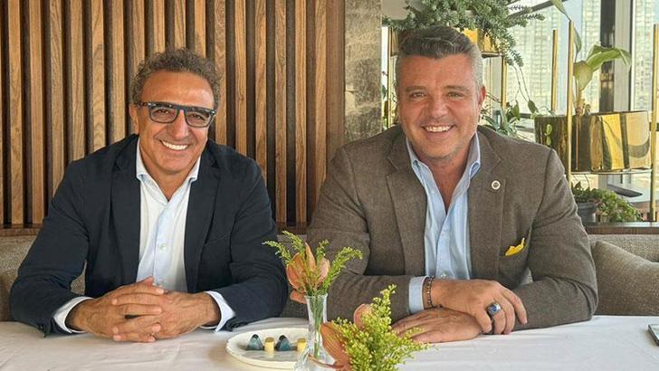 Sadettin Saran, Chobani Kurucusu ve CEO’su Hamdi Ulukaya ile bir araya geldi