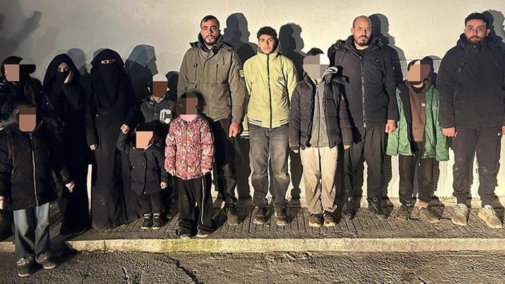 Edirne’de 32 kaçak göçmen yakalandı