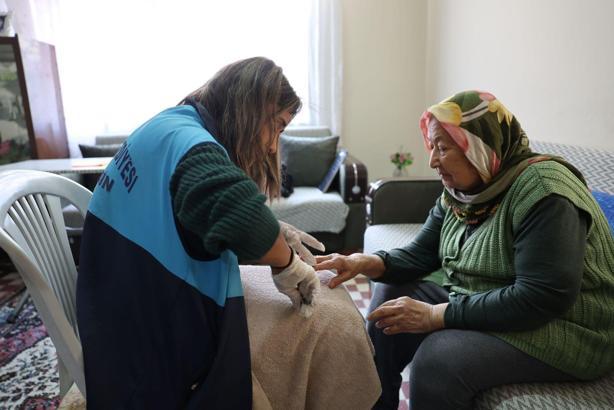 Akdeniz’de 500 haneye evde temizlik ve kişisel bakım desteği