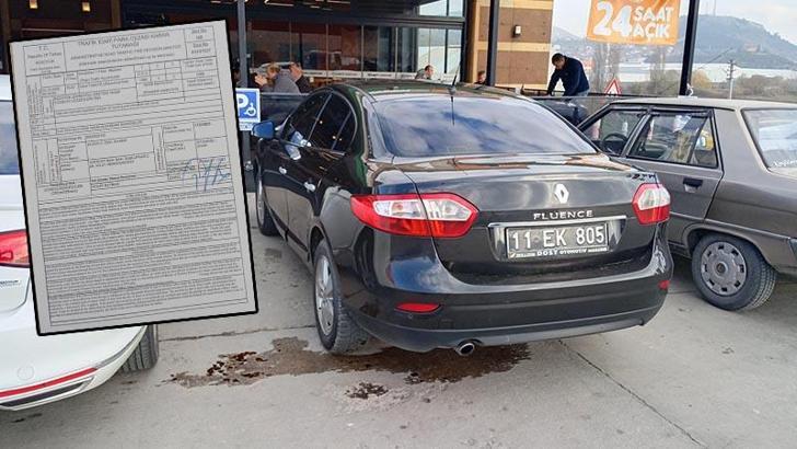 Vali, engelli park yerine resmi araç bırakan sürücüye ceza kestirdi