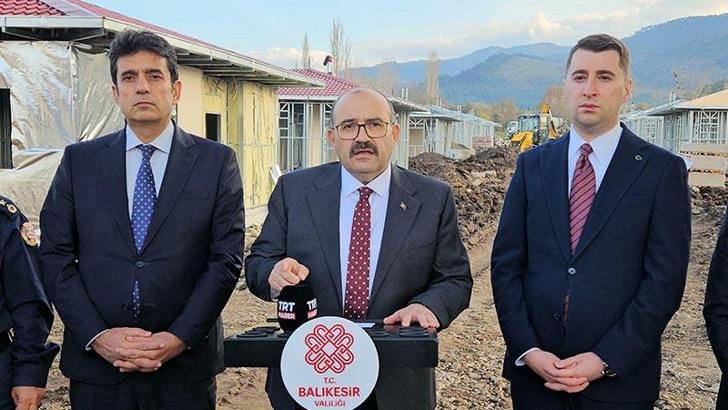 Vali Ustaoğlu: Sındırgı'da hiçbir vatandaşımız açıkta değil