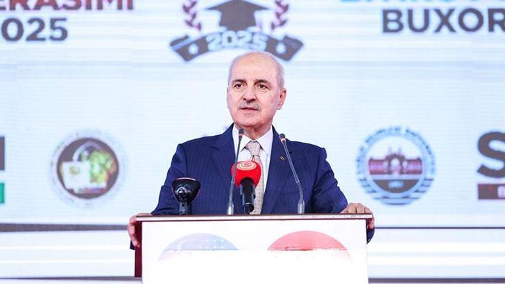 TBMM Başkanı Kurtulmuş, Sağlık Bilimleri Üniversitesi Ebu Ali İbn Sina Buhara Devlet Tıp Enstitüsü Mezuniyet Töreni’ne katıldı