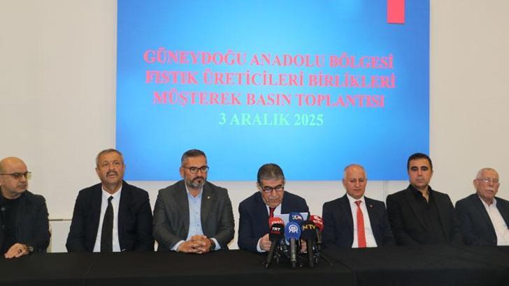 Diyarbakır'da toplanan üreticiler: Fıstık stratejik ürün kapsamına alınsın