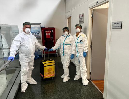 Antalya Havalimanı’nda halk sağlığı acil durum tatbikatı