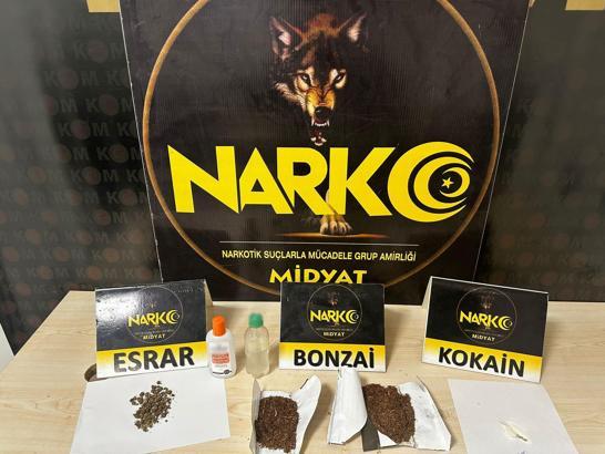 Mardin'de uyuşturucu operasyonu: 3 gözaltı