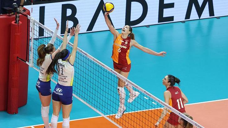 Galatasaray Daikin, CEV Kupası'nda 8'li Finaller Turu'na yükseldi