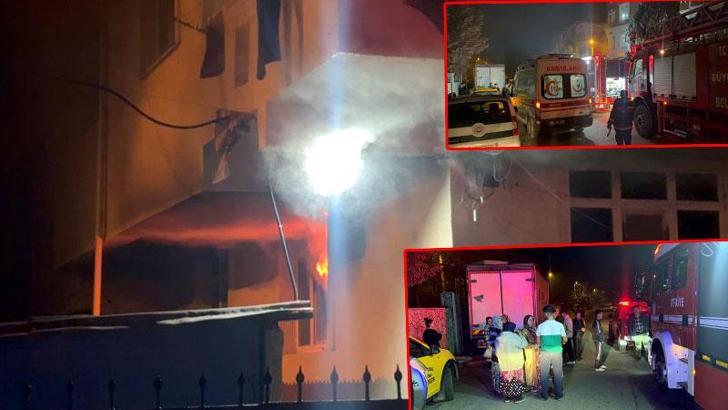 Tekirdağ'da evde çıkan yangında 1 kişi ağır yaralandı