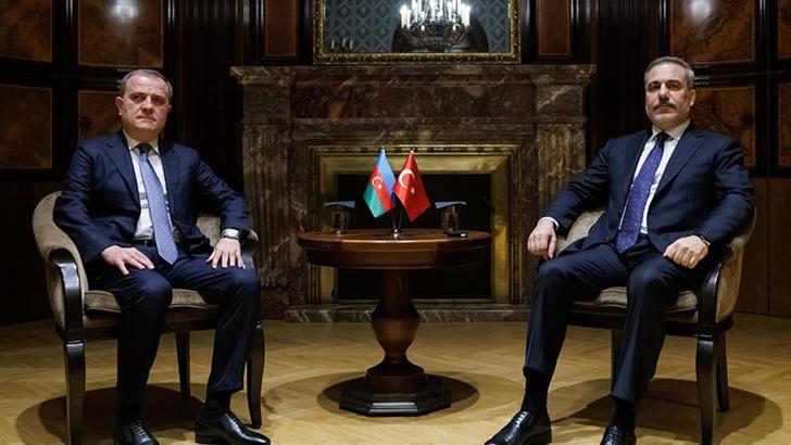 Dışişleri Bakanı Fidan, Azerbaycan Dışişleri Bakanı Bayramov ile görüştü